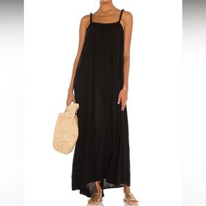 Revolve Tularosa Poesie Maxi Dress in Black Size XS